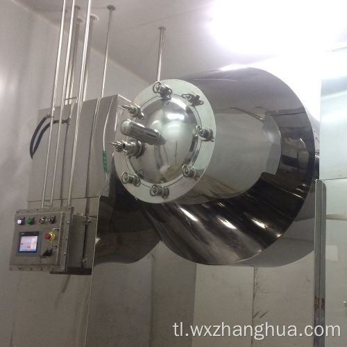 Hindi Kinakalawang na Asero Double Cone Rotary Vacuum Dryer